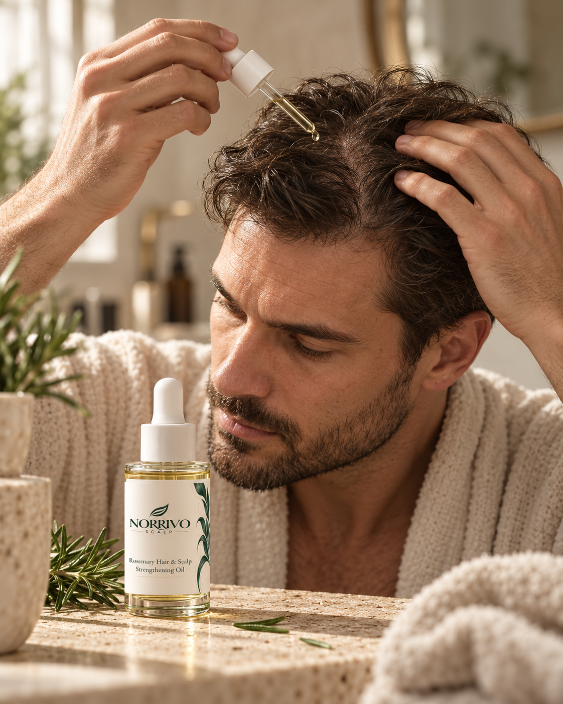Rosemary Scalp Oil – 30-Day Treatment