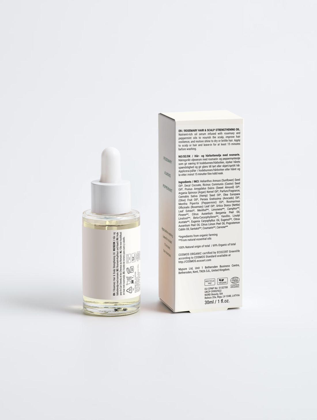 Rosemary Hair &amp; Scalp Strengthening Oil